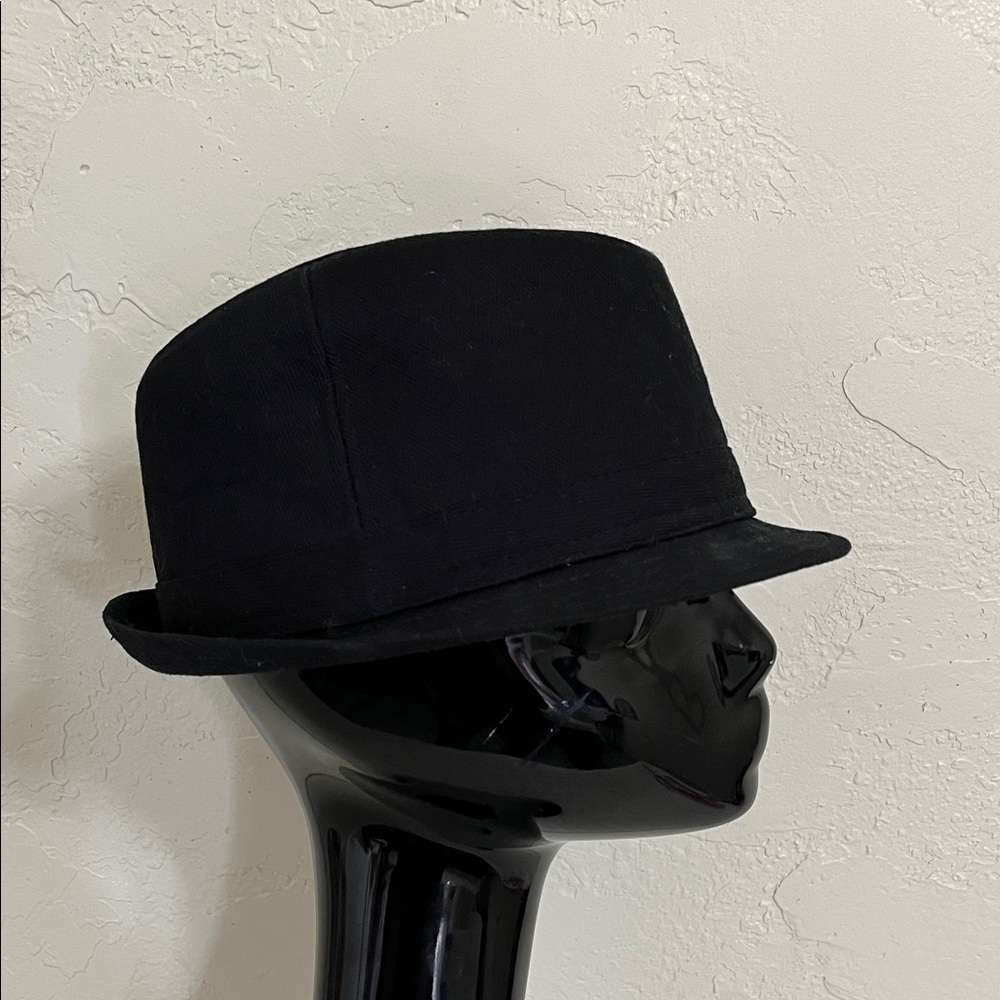 Bio-Domes Headgear Black Fedora Hat S/M